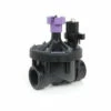 Rain Bird - 150PESB-R - 1 1/2 In. Plastic Industrial Valve With Scrubber, Reclaimed Water Cap