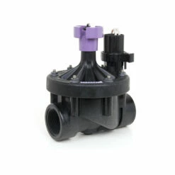 Rain Bird - 150PESB-R - 1 1/2 In. Plastic Industrial Valve With Scrubber, Reclaimed Water Cap