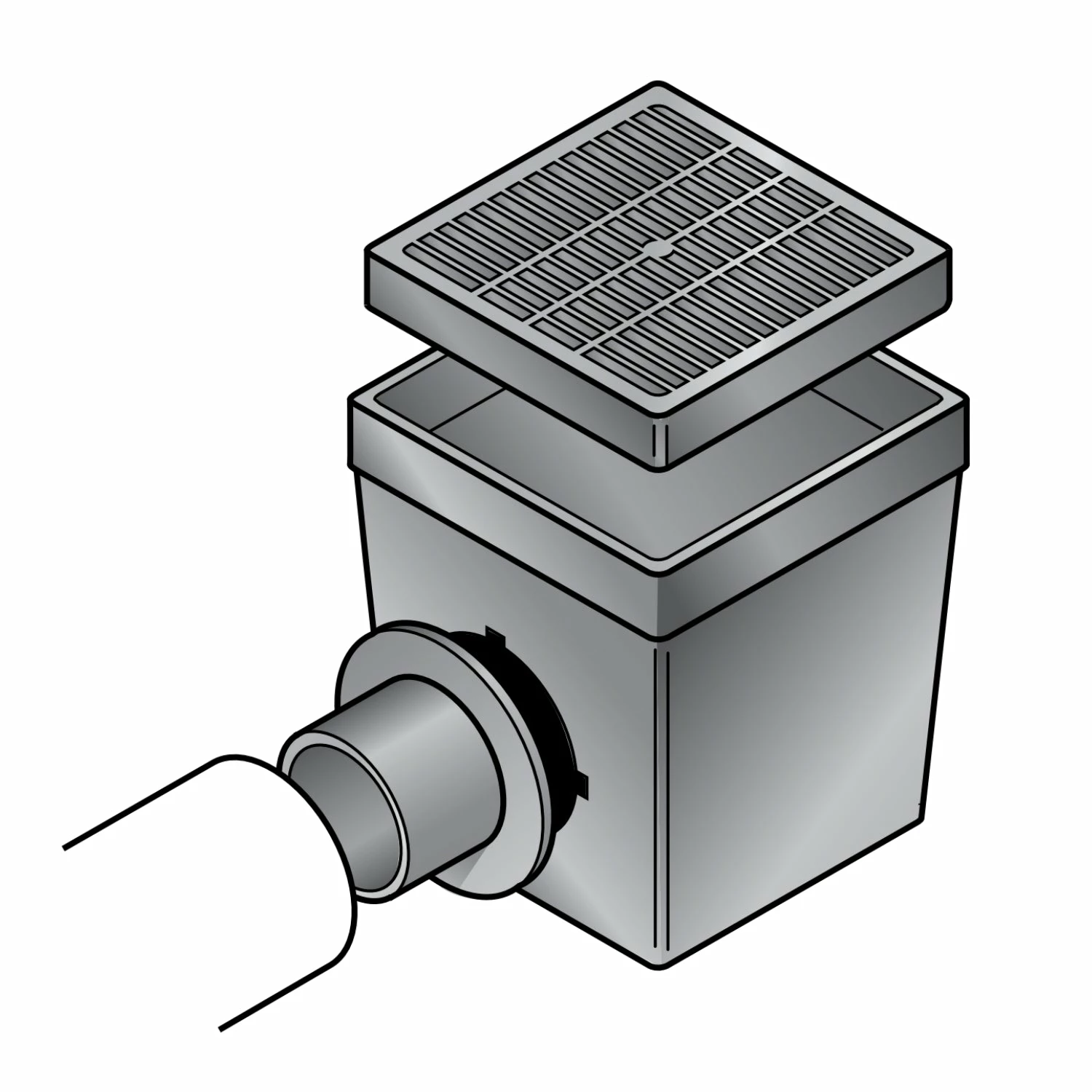NDS - 1212SD2KB - 12" X 12", 2-Hole, Basin Drain Kit 1 NDS - 1212SD2KB - 12" X 12", 2-Hole, Basin Drain Kit
