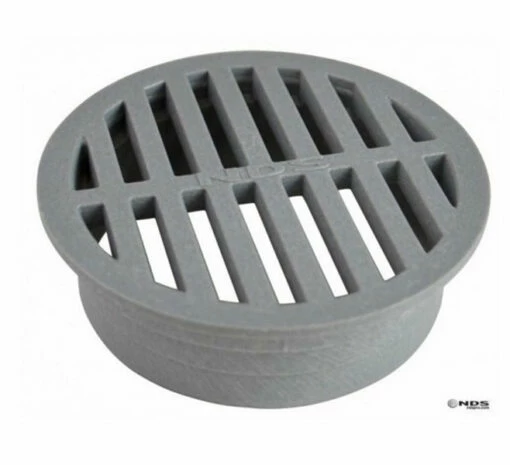 NDS - 1260 - 12" Rd Grate-Gray -Sprinkler Supply Store Sales 1260 2 06217d2b 071c 4eab a91a 7875bfd9859c