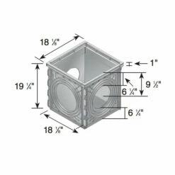 NDS - 1804- - 18 X 18" Catch Basins -4 Openings -Sprinkler Supply Store Sales 1804 NDS 3 1a47de62 c6b0 4a4b 8481 a88ab6ba6238