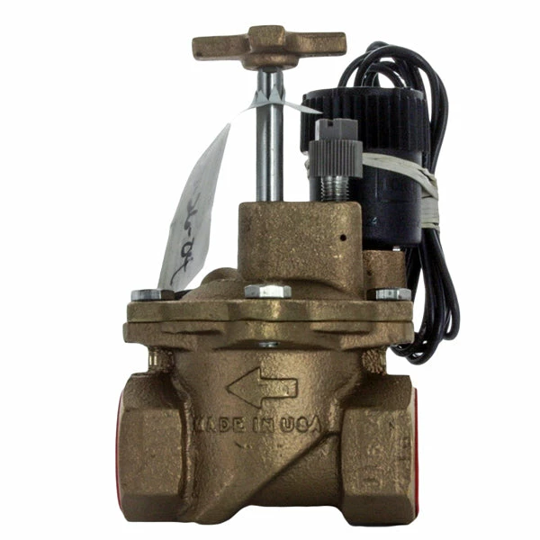 Toro - 220-26-04 - 1" Electric In-Line Brass Valve 1 Toro - 220-26-04 - 1" Electric In-Line Brass Valve