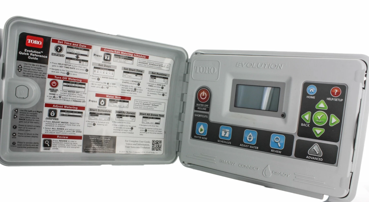 Toro - EVO-4ID - Toro Evolution Controller, 4-Station, Indoor 1 Toro - EVO-4ID - Toro Evolution Controller, 4-Station, Indoor