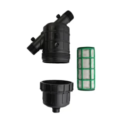 Netafim - SF100-155 - Netafim Filter In-Line/WYE 1 In. MIPT Plastic Black 155 Mesh -Sprinkler Supply Store Sales SF100 1552