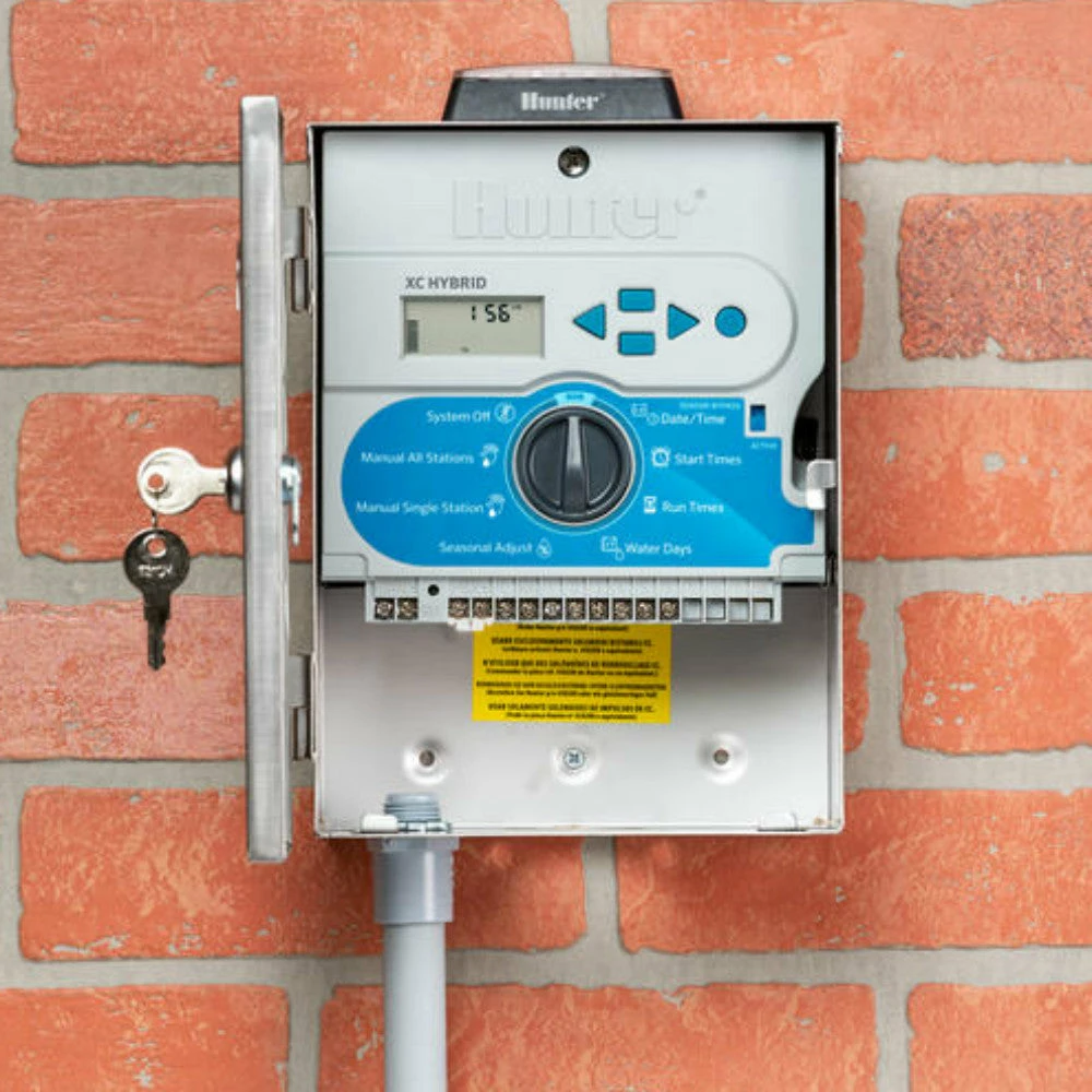 Hunter - XCH-600-SS - X-Core Hybrid Outdoor Controller 6 Station Stainless Steel 2 Hunter - XCH-600-SS - X-Core Hybrid Outdoor Controller 6 Station Stainless Steel - Image 2