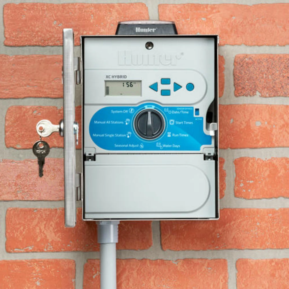 Hunter - XCH-600-SS - X-Core Hybrid Outdoor Controller 6 Station Stainless Steel 1 Hunter - XCH-600-SS - X-Core Hybrid Outdoor Controller 6 Station Stainless Steel